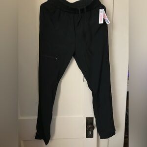 NWT Scrubaid Black Jogger Scrub Pants Size M